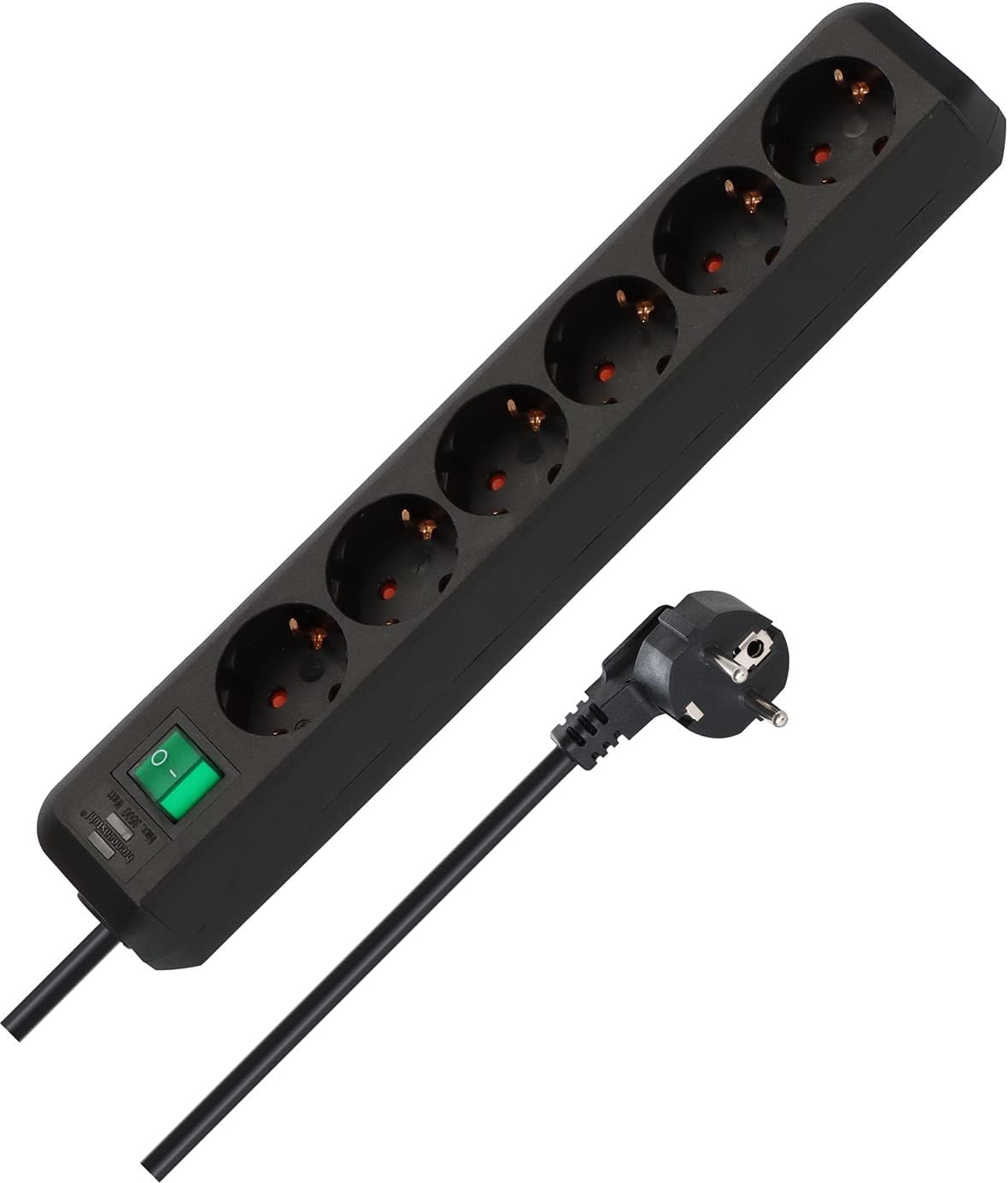 Brennenstuhl Eco-Line 6-fach Steckdosenleiste